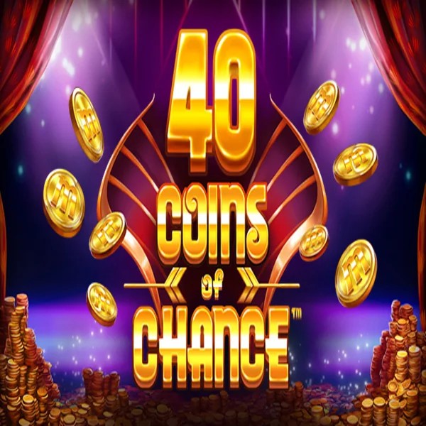 Slots logo of 40 Coins of Chance from SYNOT Games at Lucky Pays Casino