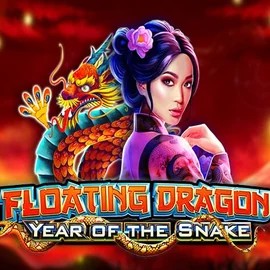 Floating Dragon Year of the Snake logo by Pragmatic Play Lucky Pays Casino