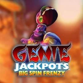 Genie Jackpots: Big Spin Frenzy online game logo by Blueprint Gaming on luckypayslogin.com
