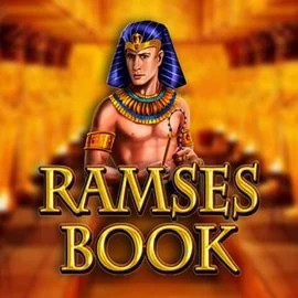 Ramses Book slot logo by Gamomat at Lucky Pays Casino